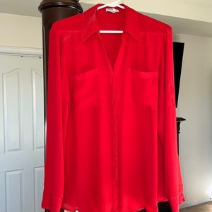Red Dress Shirt